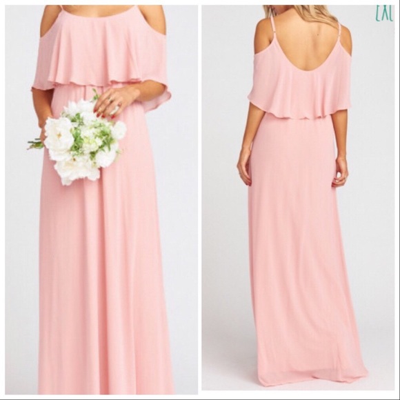 Show Me Your MuMu Caitlin Ruffle Maxi dress - Picture 1 of 3